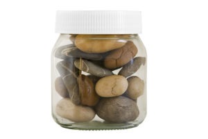 rocks in jar - PayReel