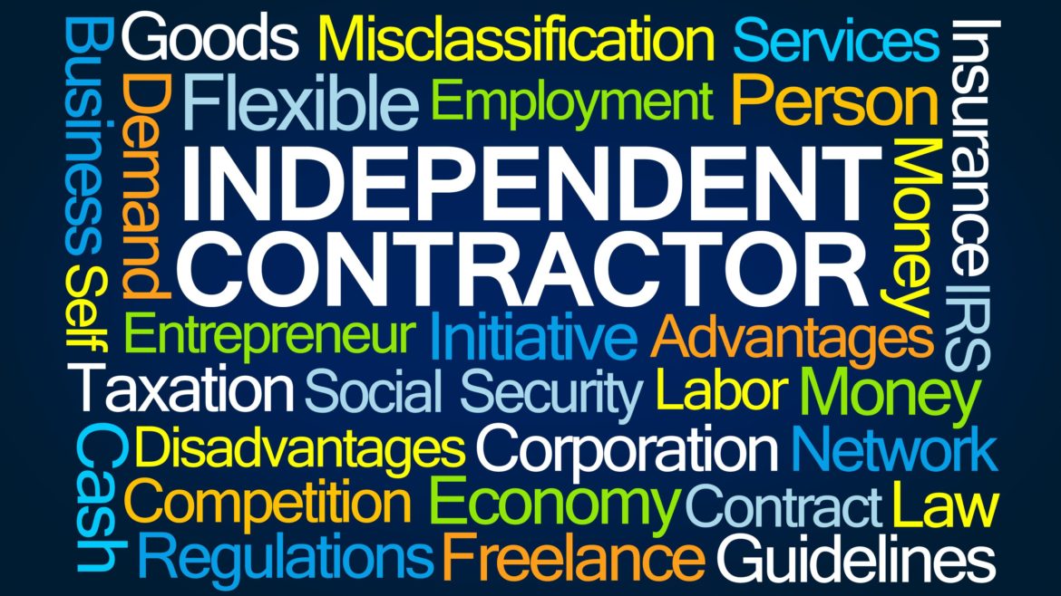 contract work payreel misclassification